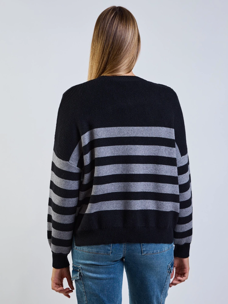 SWEATER SILVAE NEGRO MUJER MAUI AND SONS - 2