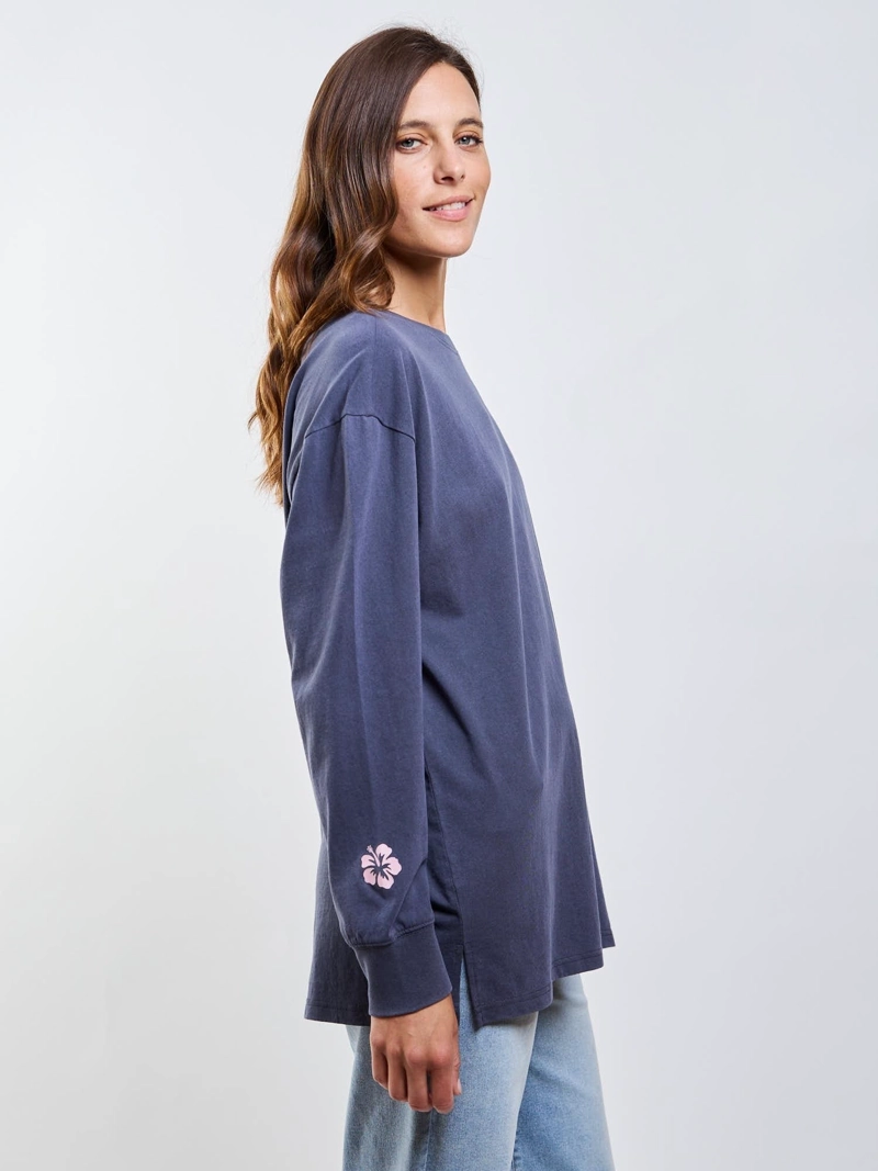POLERA ML BOUVET GRIS MUJER MAUI AND SONS - 6