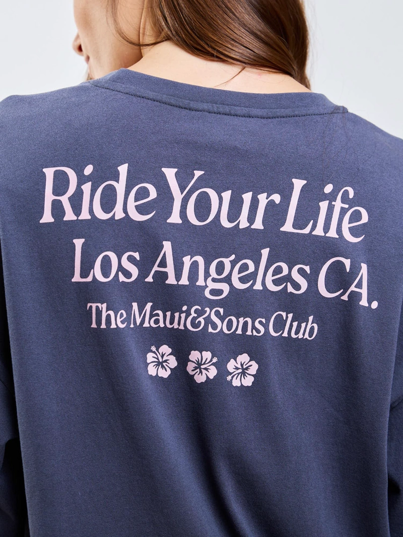 POLERA ML BOUVET GRIS MUJER MAUI AND SONS - 7