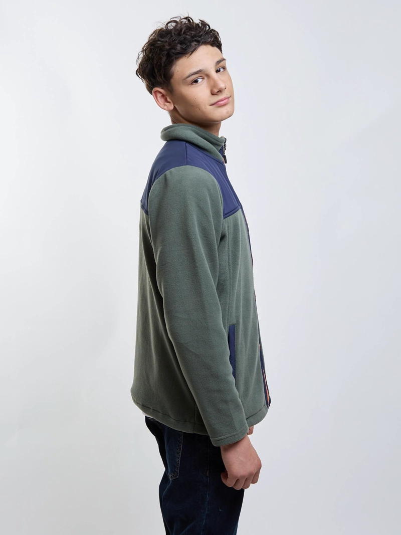POLERON MICROPOLAR HIGHFOREST VERDE INFANTIL MAUI AND SONS - 3