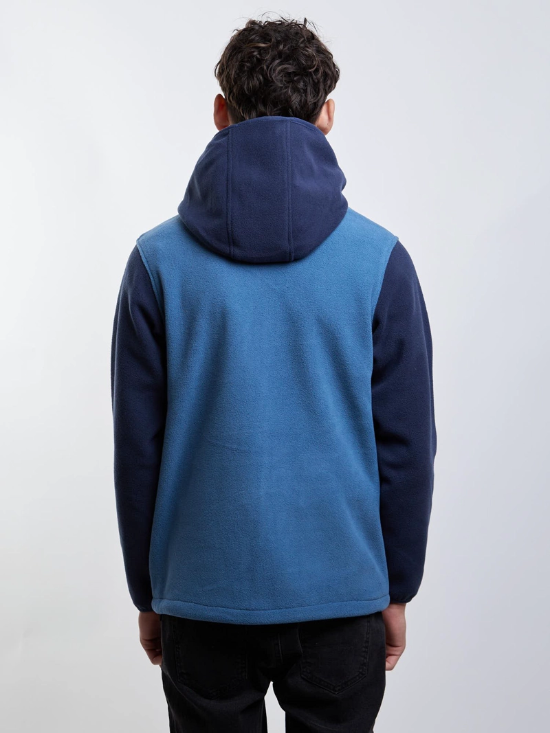 POLERON MICROPOLAR SEABORN AZUL INFANTIL MAUI AND SONS - 2