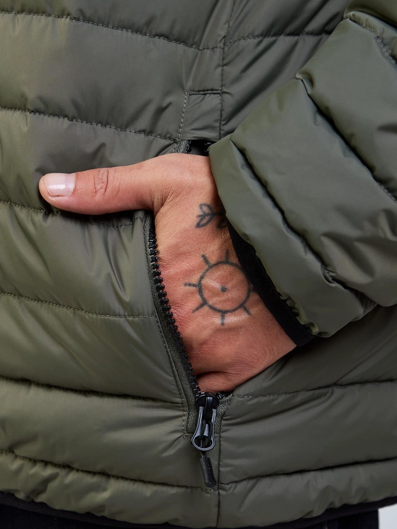 PARKA HALO VERDE HOMBRE MAUI AND SONS - 5