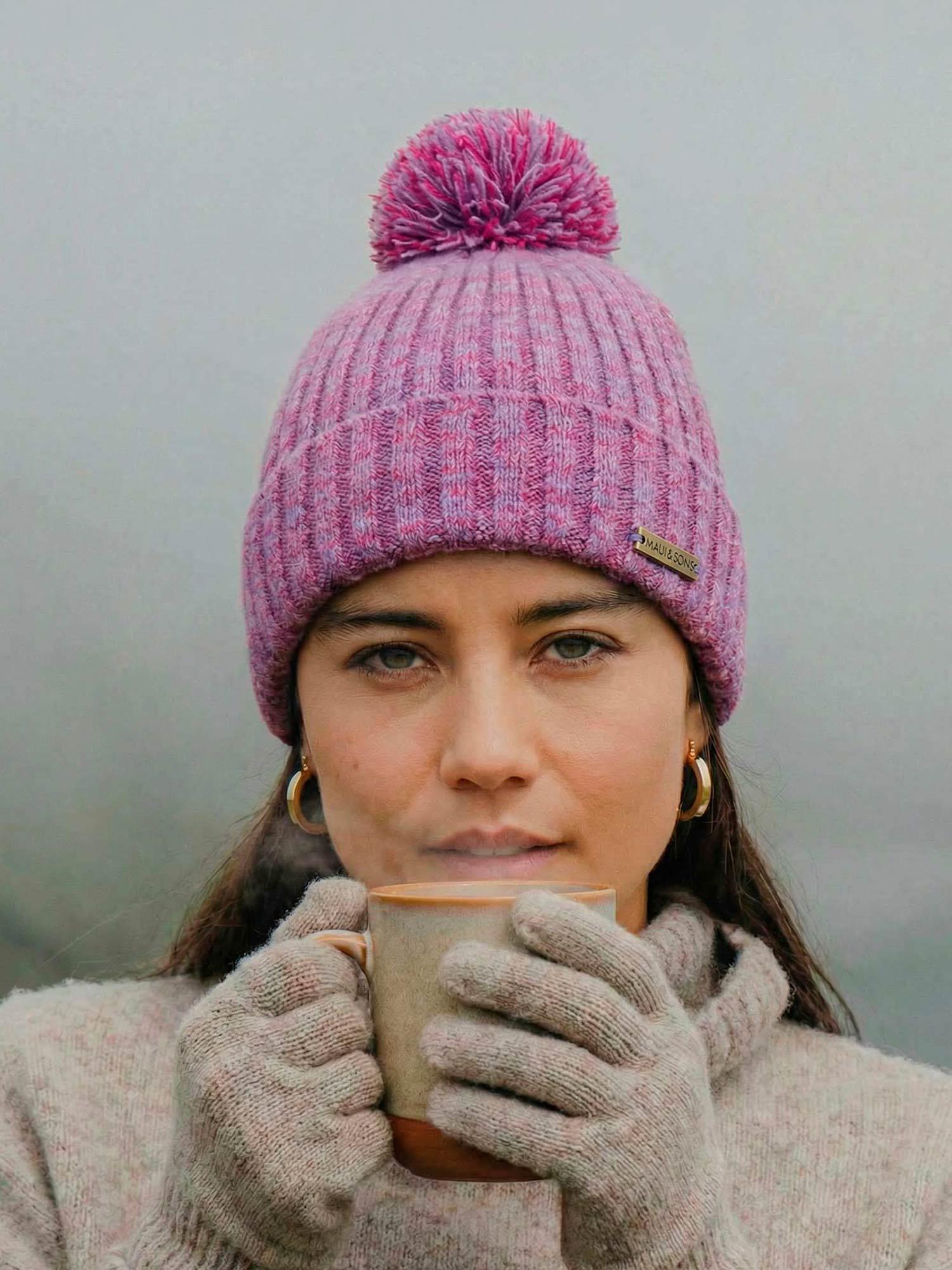 GORRO FOAMIR MORADO MUJER MAUI AND SONS - 1