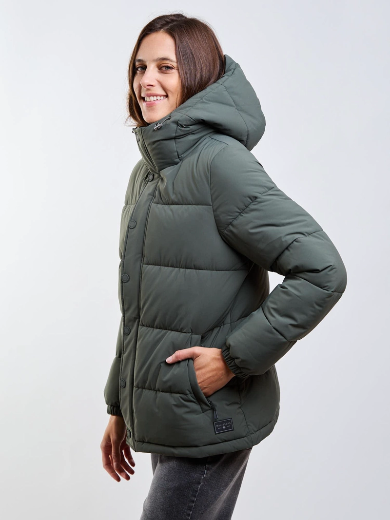 PARKA EVENING SAND VERDE MUJER MAUI AND SONS - 3