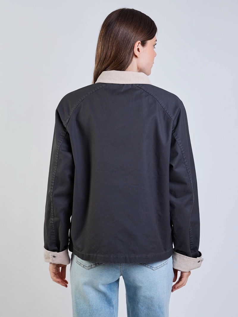 CHAQUETA POPPA GRIS MUJER MAUI AND SONS - 2