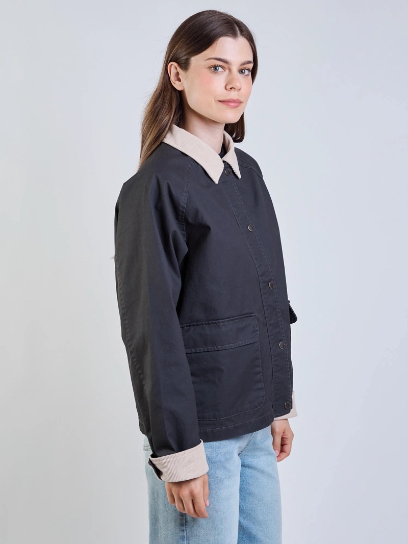 CHAQUETA POPPA GRIS MUJER MAUI AND SONS - 3