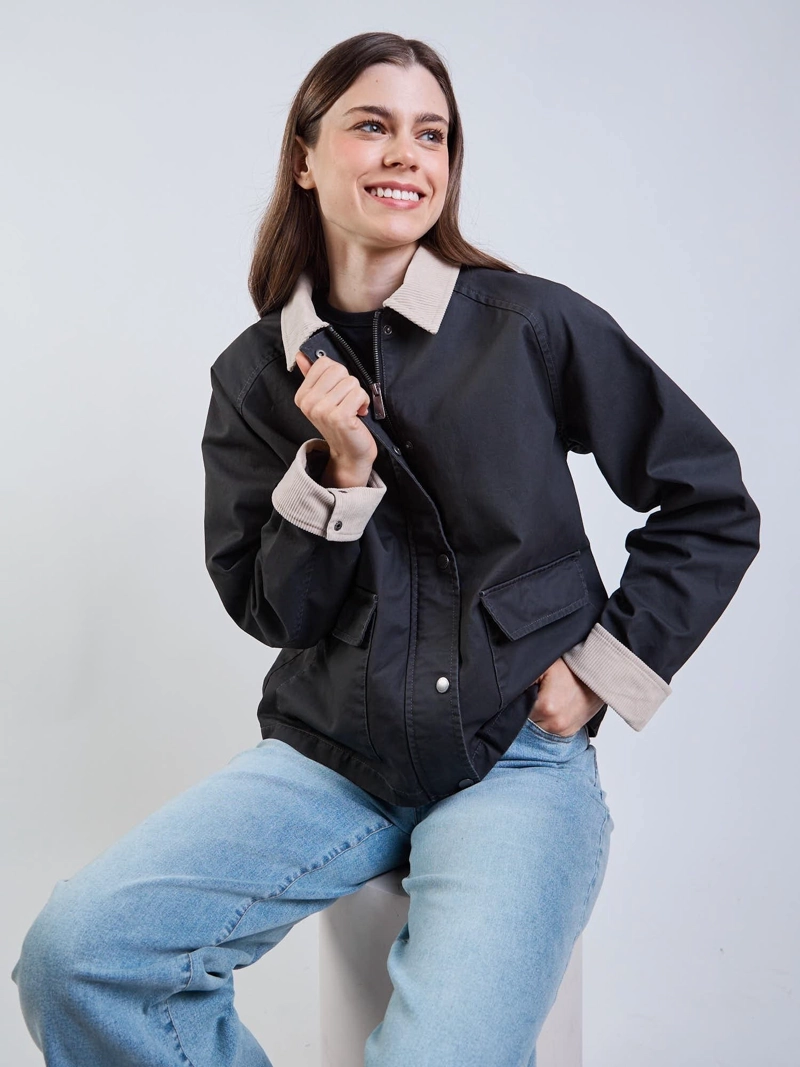 CHAQUETA POPPA GRIS MUJER MAUI AND SONS - 7