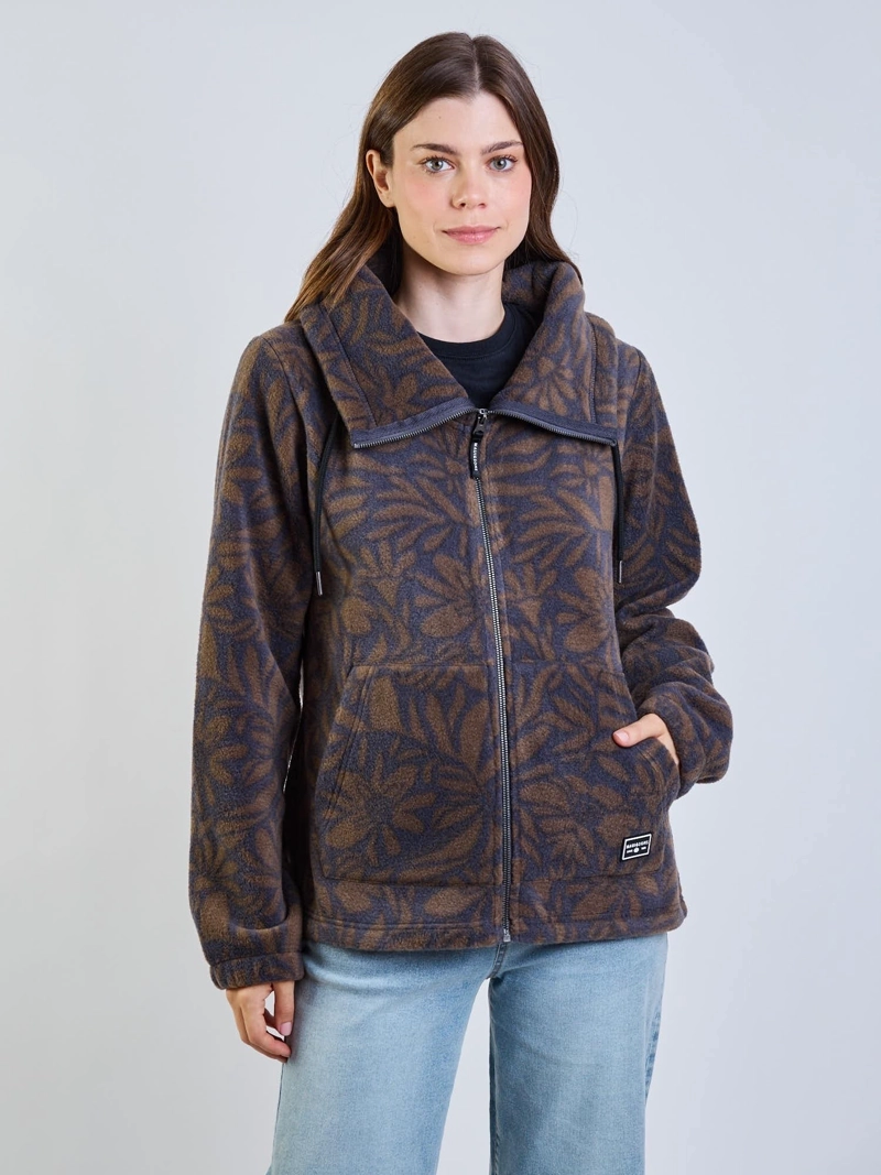POLERON POLAR FEATHER GRAY MULTICOLOR MUJER MAUI AND SONS - 6