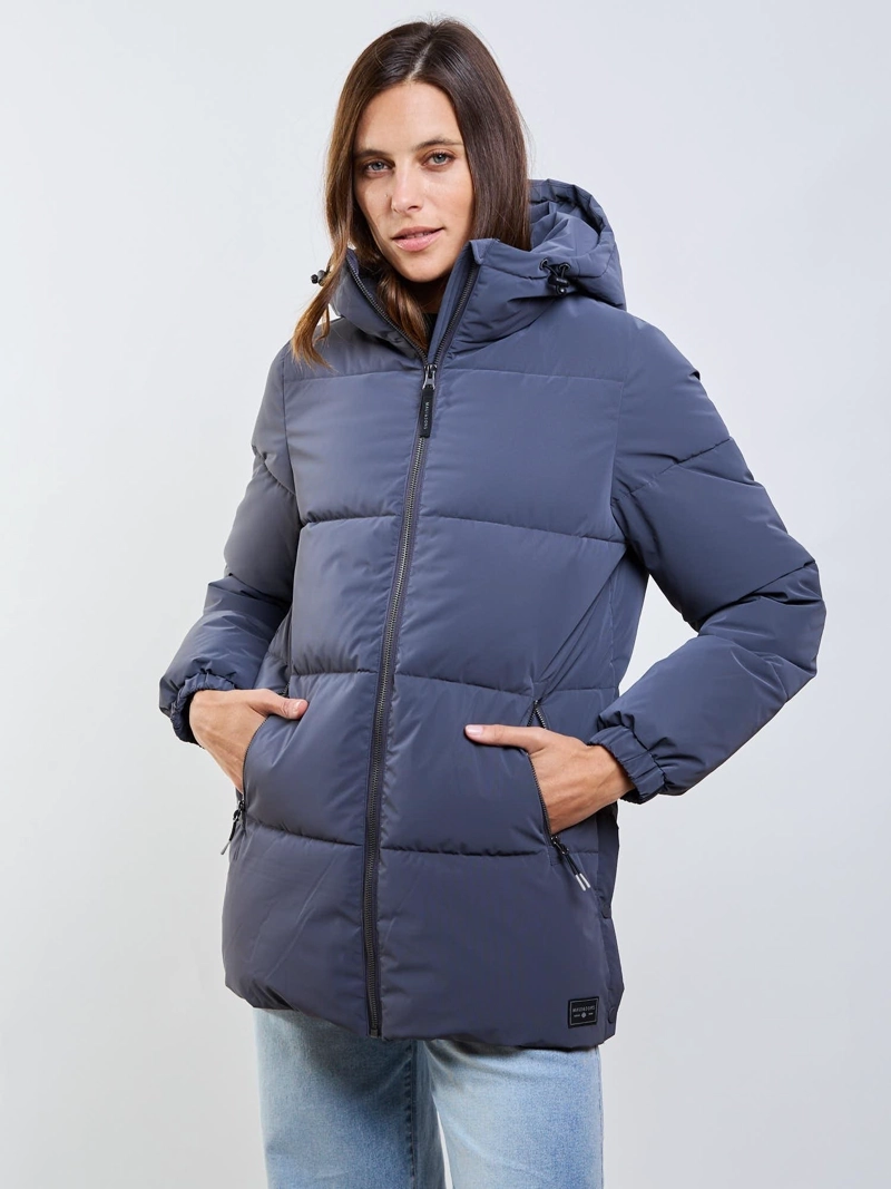 PARKA CREAM GRIS MUJER MAUI AND SONS - 1