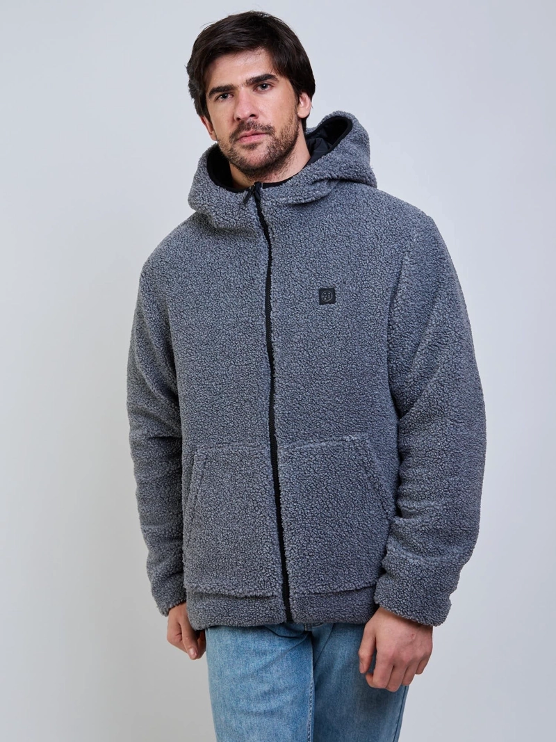 PARKA REVERSIBLE FLUX NEGRO HOMBRE MAUI AND SONS - 9