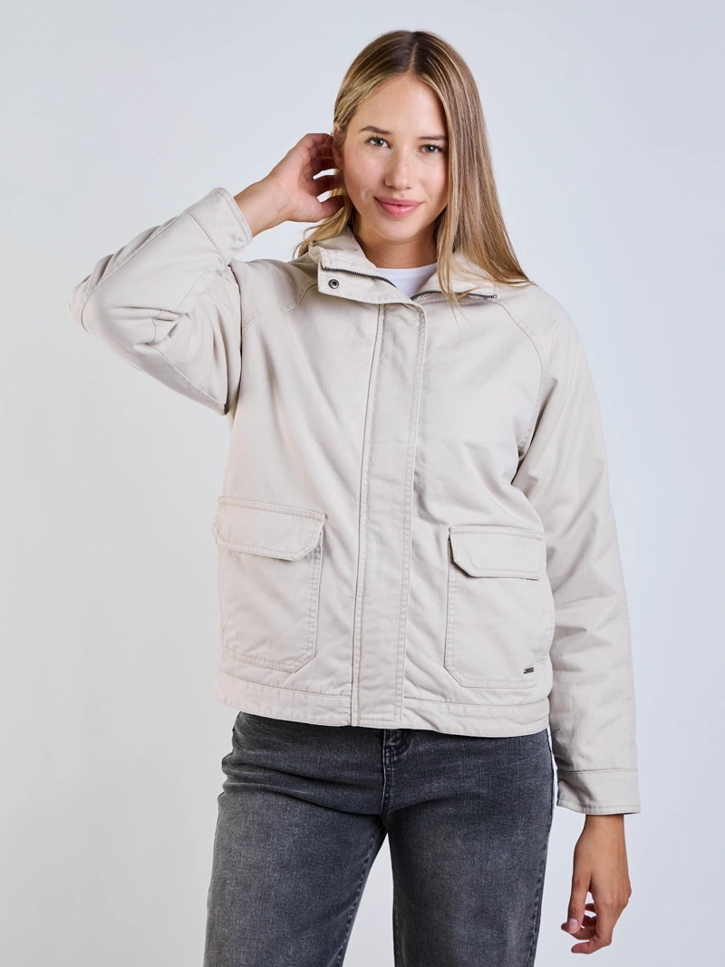 CHAQUETA POPPA BEIGE MUJER MAUI AND SONS - 1