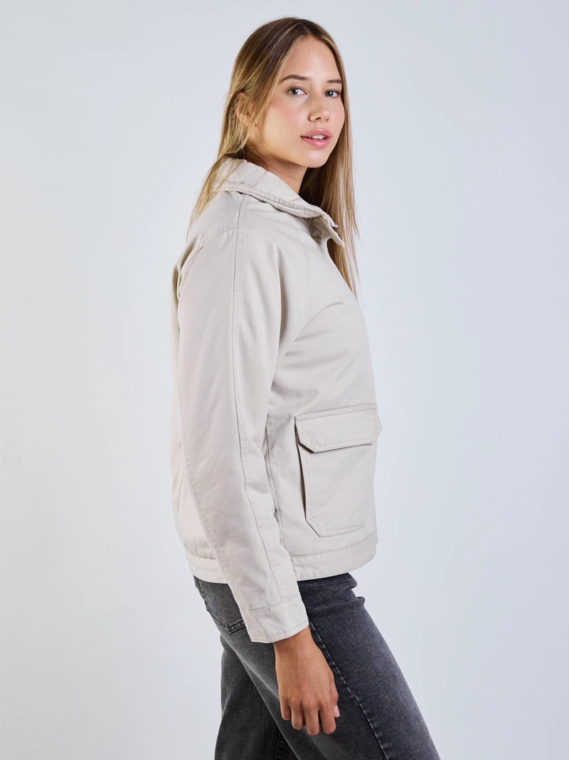 CHAQUETA POPPA BEIGE MUJER MAUI AND SONS - 3