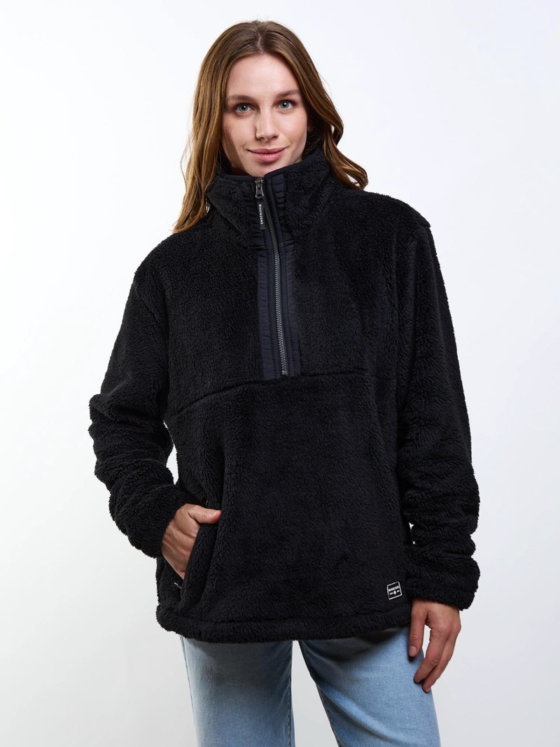 POLERON FZ CORAL QUARTZ NEGRO MUJER MAUI AND SONS - 4