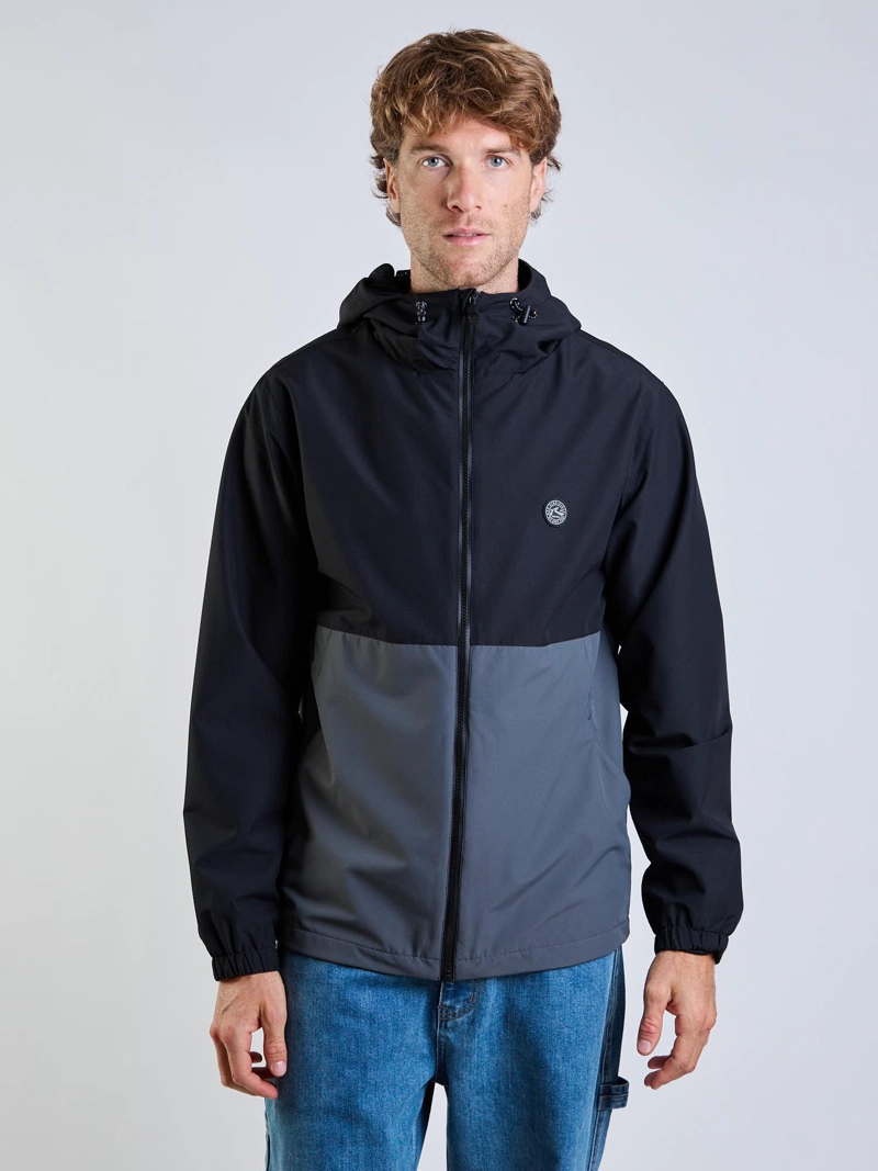 CORTAVIENTO GRAVEL CREW GRIS HOMBRE RUSTY - 1
