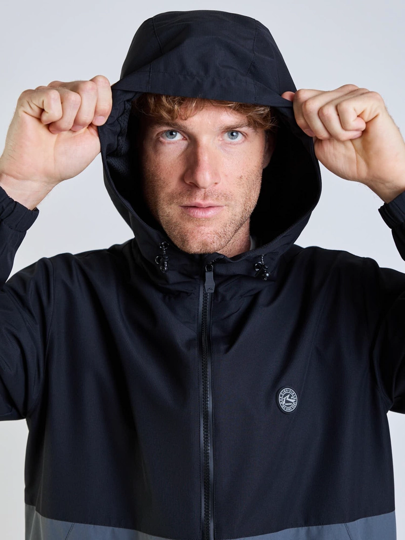 CORTAVIENTO GRAVEL CREW GRIS HOMBRE RUSTY - 3