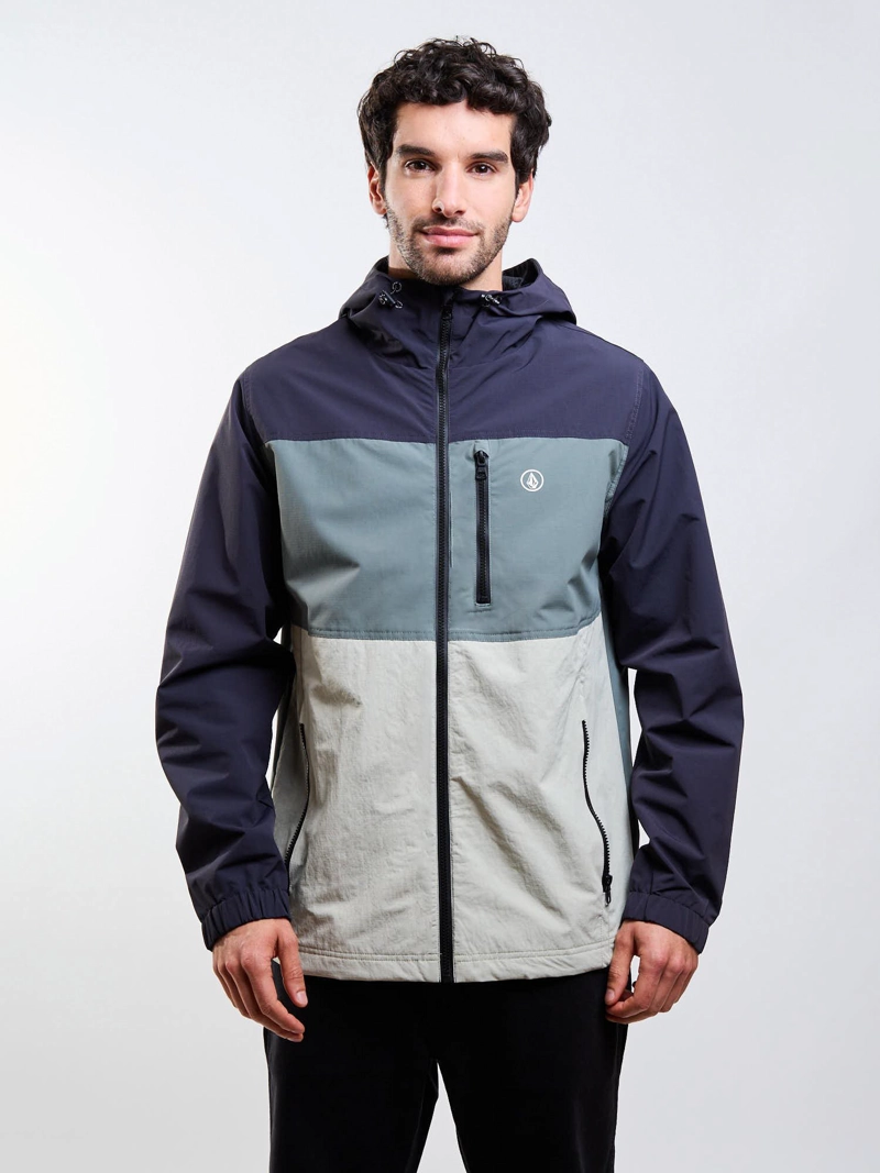 CORTAVIENTO RIPMARK VERDE HOMBRE VOLCOM - 1