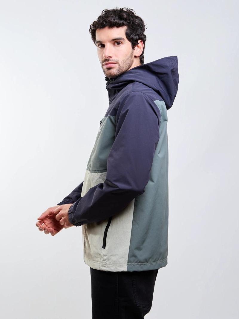 CORTAVIENTO RIPMARK VERDE HOMBRE VOLCOM - 3