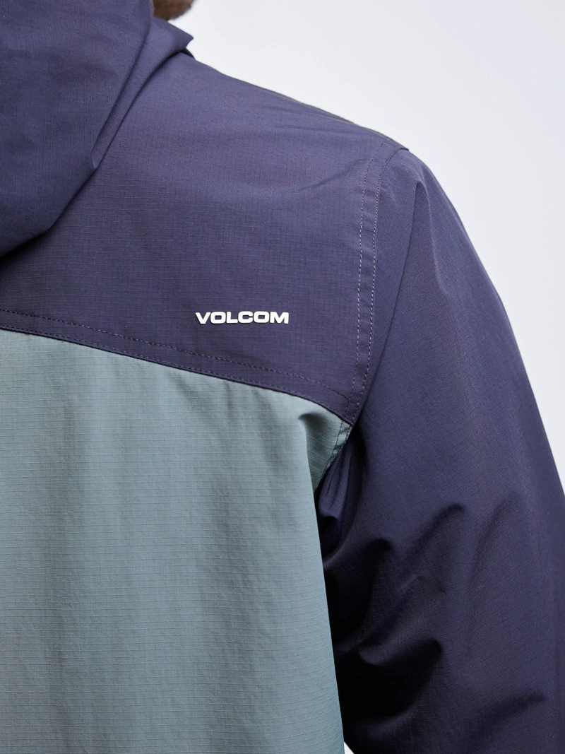 CORTAVIENTO RIPMARK VERDE HOMBRE VOLCOM - 4