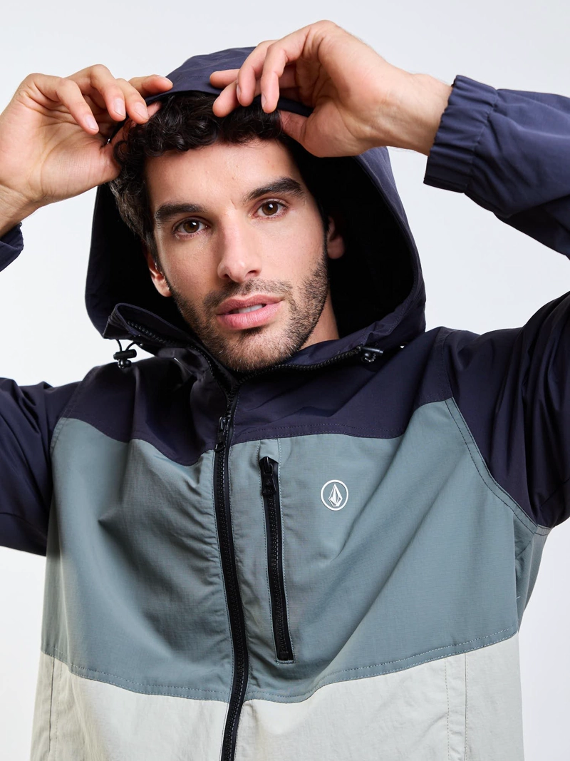 CORTAVIENTO RIPMARK VERDE HOMBRE VOLCOM - 5