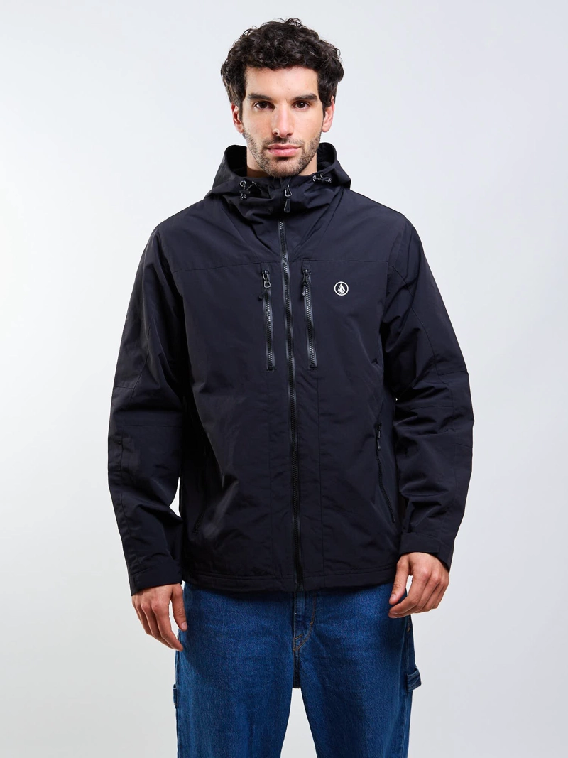 CORTAVIENTO STONE BAT NEGRO HOMBRE VOLCOM - 1