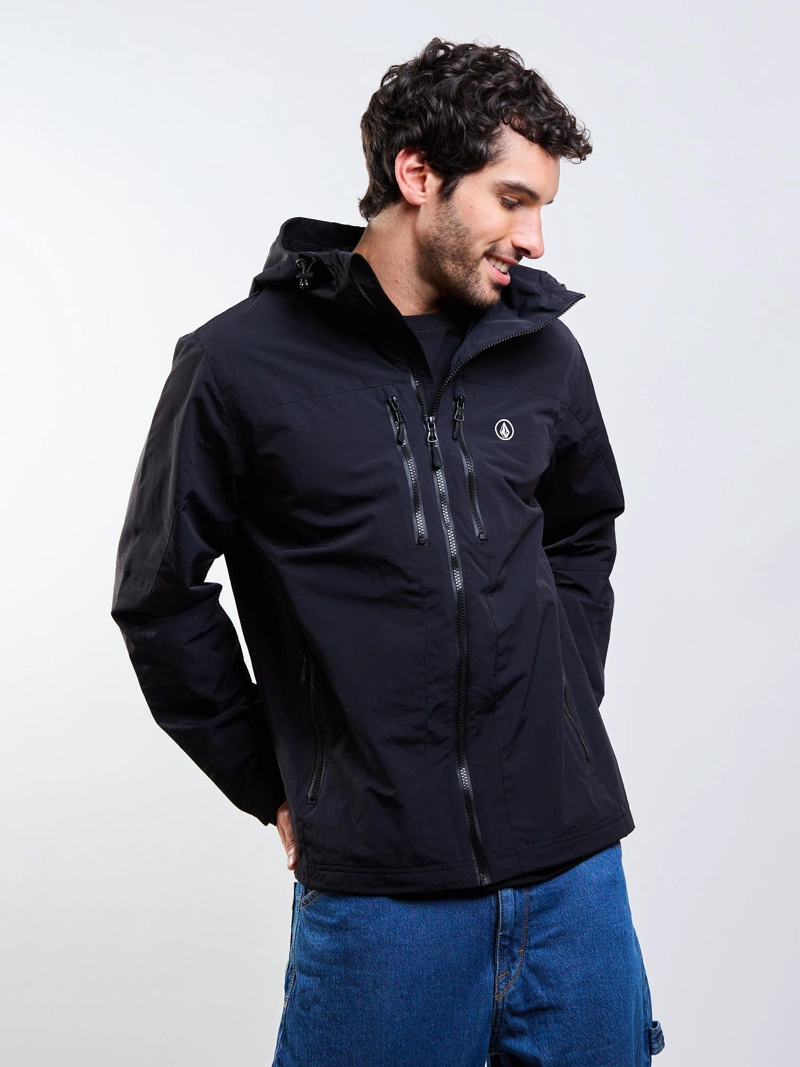 CORTAVIENTO STONE BAT NEGRO HOMBRE VOLCOM - 8