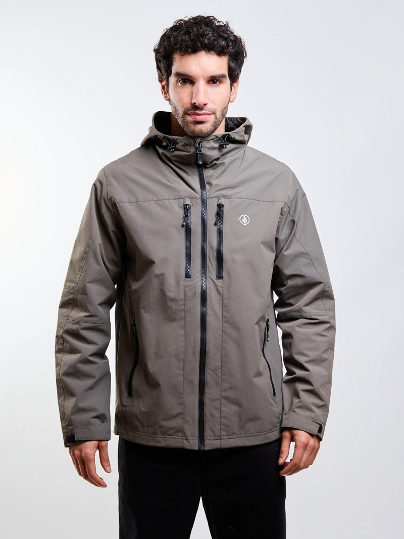 CORTAVIENTO IRONWAVE CAFE  HOMBRE VOLCOM - 1
