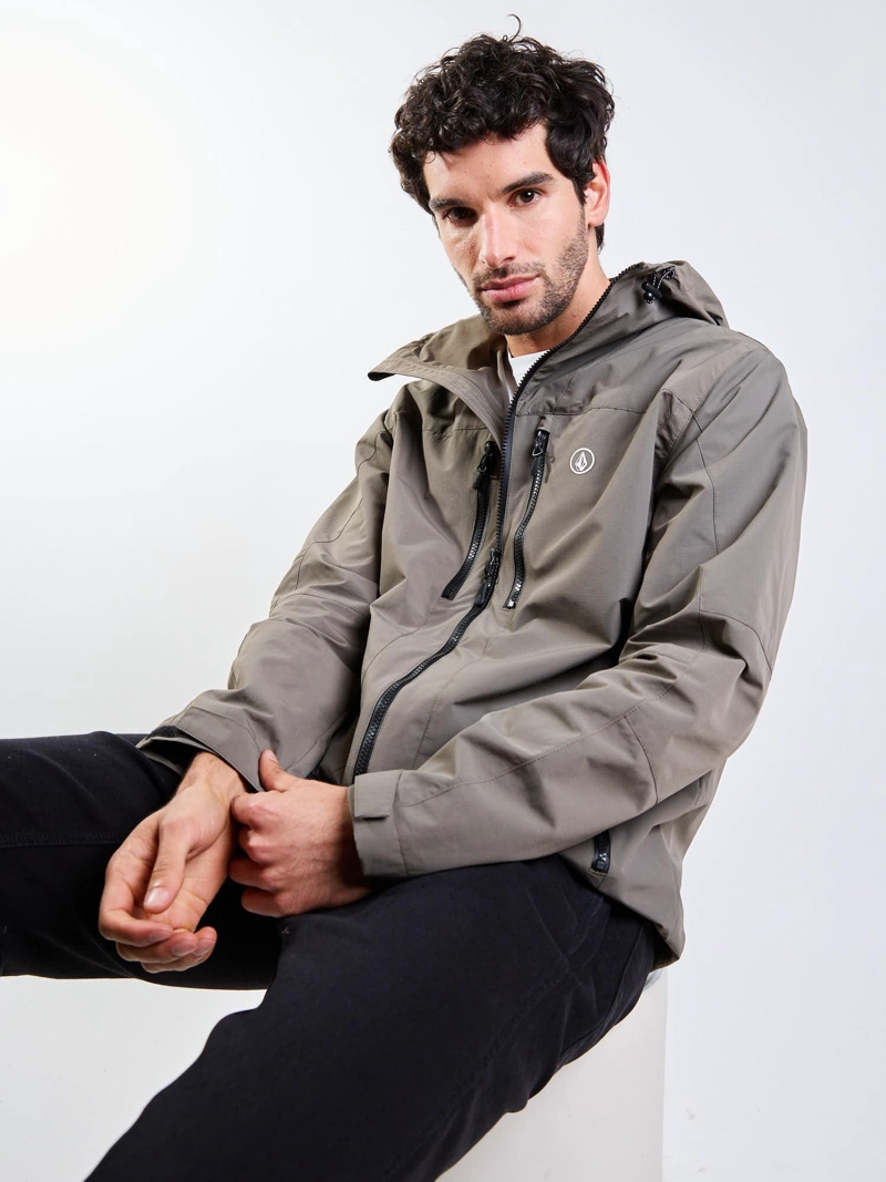 CORTAVIENTO IRONWAVE CAFE  HOMBRE VOLCOM - 9