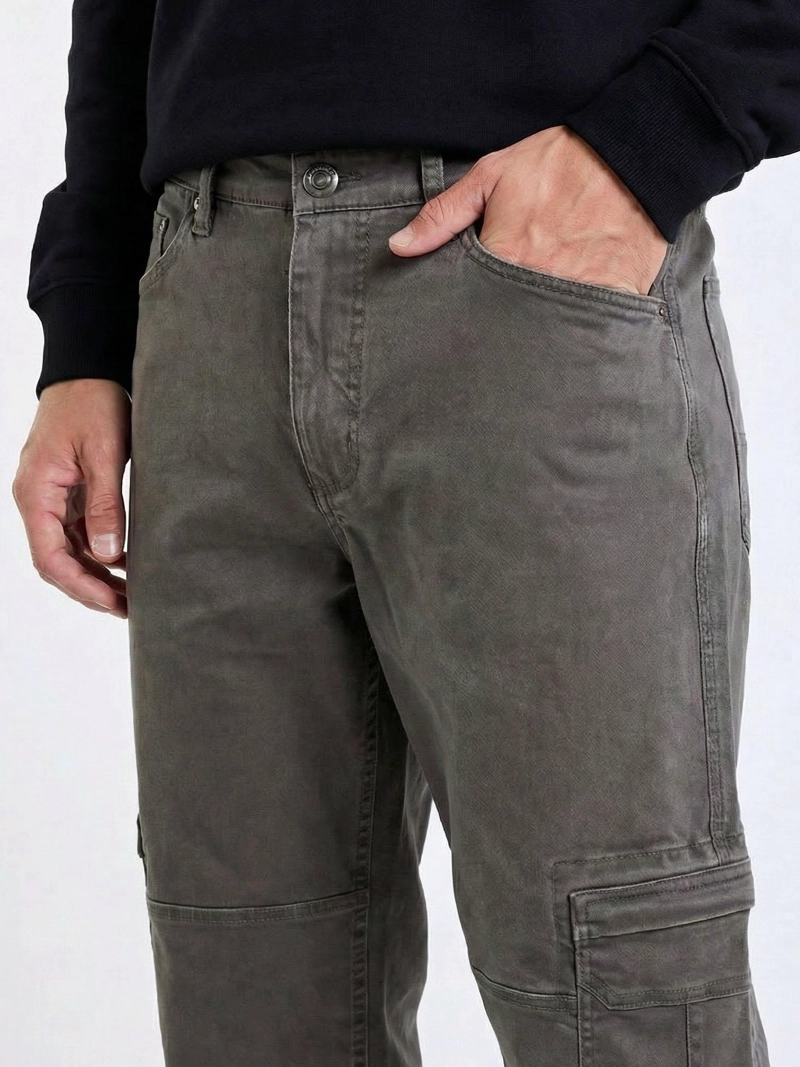 PANTALON CRANK CAFE  HOMBRE VOLCOM - 5
