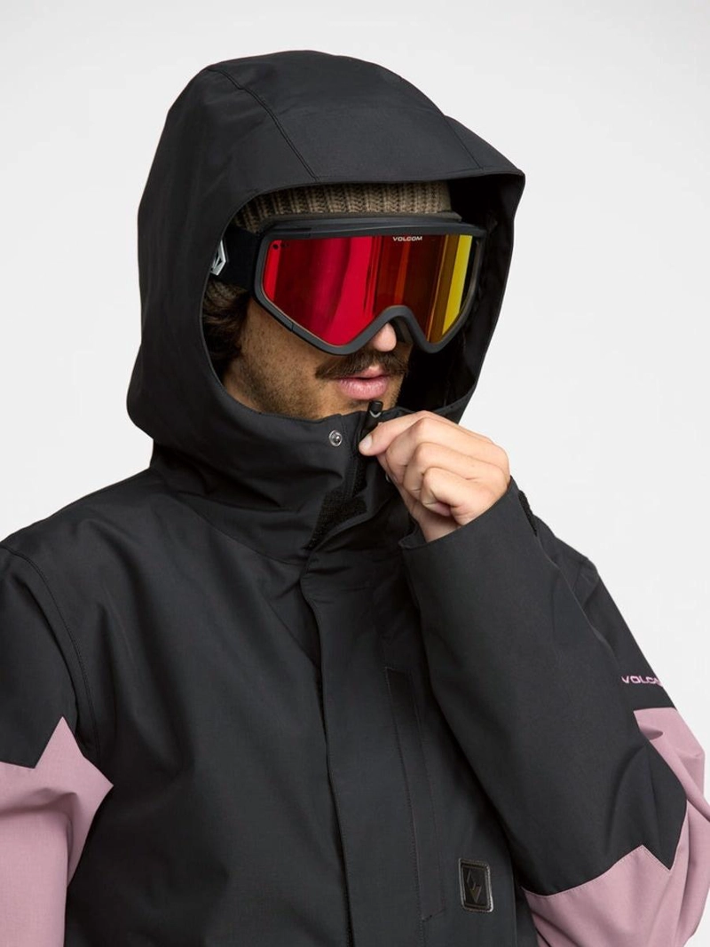 PARKA SNOW PRIMRY INS MAUVE ROSADO HOMBRE VOLCOM - 5