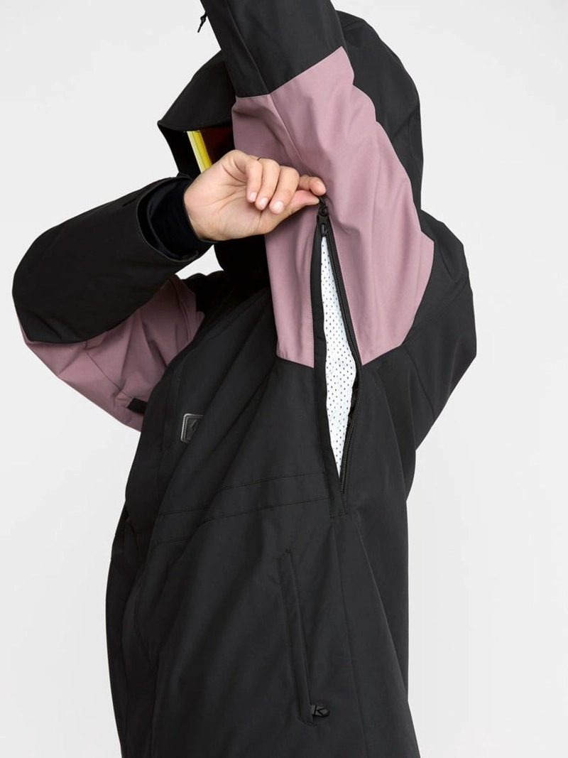 PARKA SNOW PRIMRY INS MAUVE ROSADO HOMBRE VOLCOM - 6