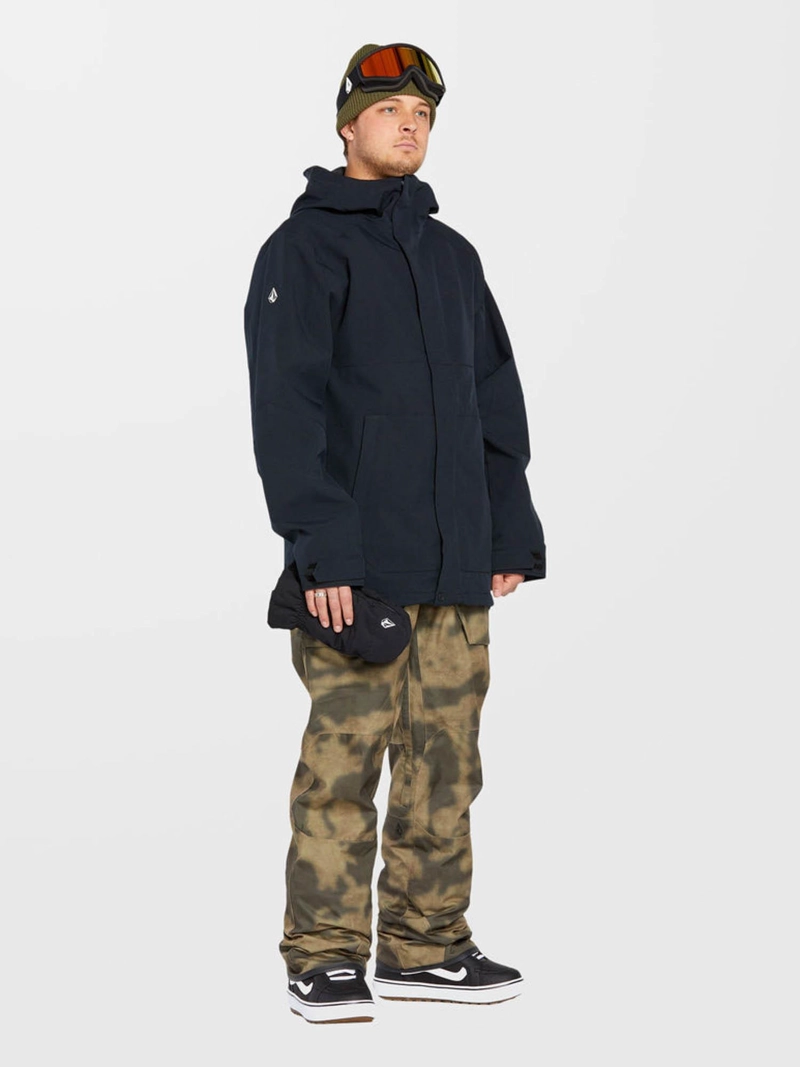 PARKA SNOW BRIGHTON BLACK NEGRO HOMBRE VOLCOM - 3