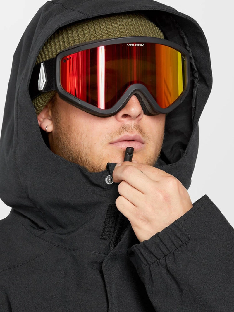 PARKA SNOW BRIGHTON BLACK NEGRO HOMBRE VOLCOM - 5