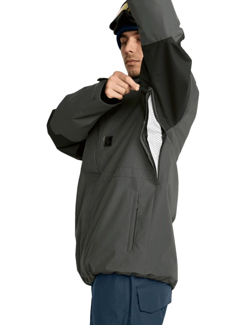 PARKA SNOW PRIMRY INS GRIS HOMBRE VOLCOM - 5