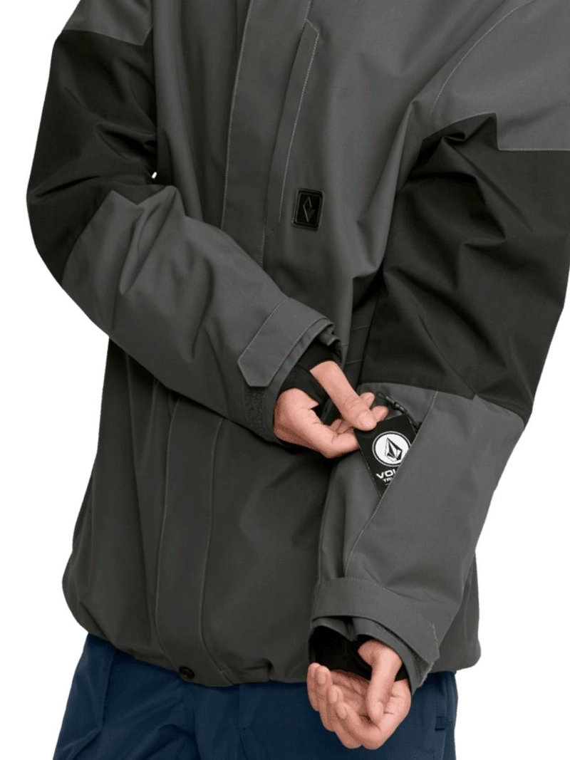 PARKA SNOW PRIMRY INS GRIS HOMBRE VOLCOM - 6