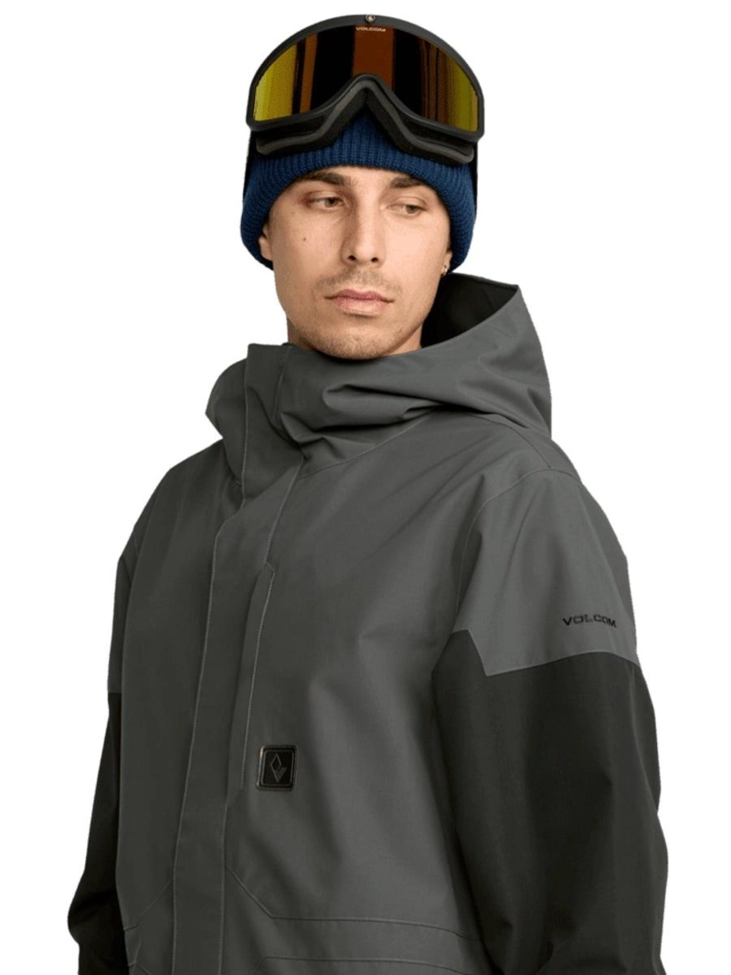 PARKA SNOW PRIMRY INS GRIS HOMBRE VOLCOM - 7