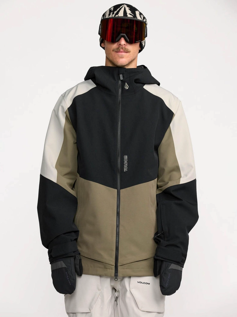 PARKA SNOW BRIGHTON VERDE HOMBRE VOLCOM - 1