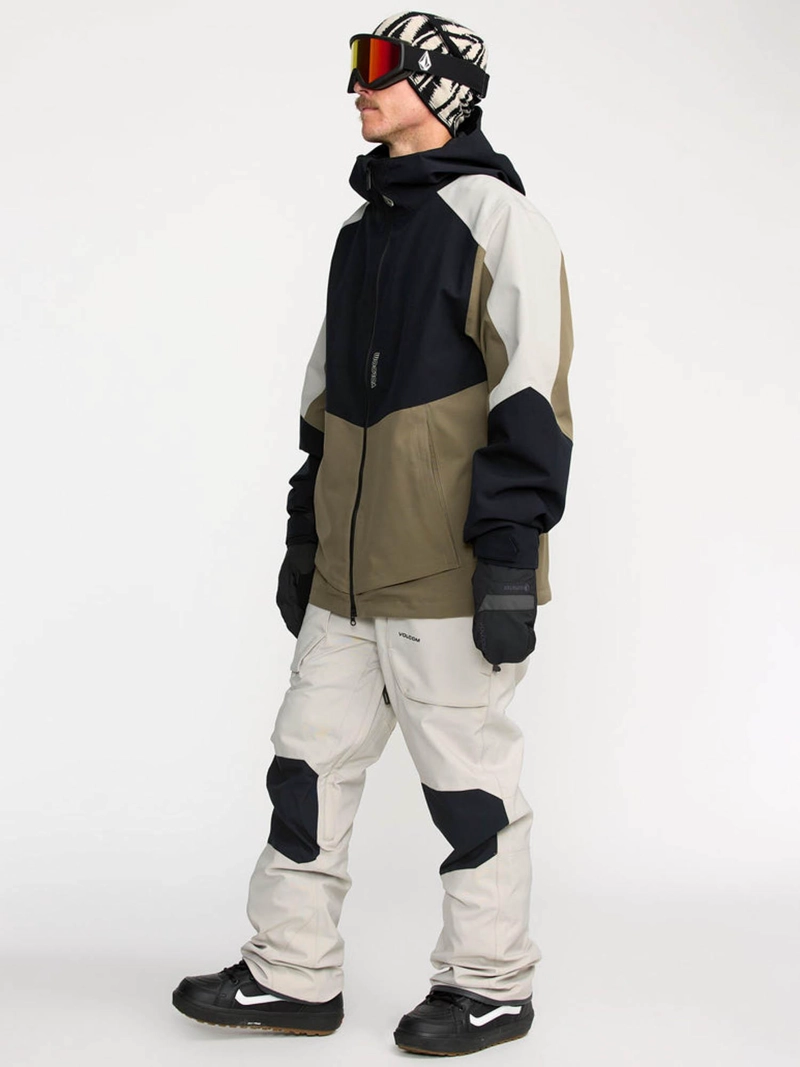 PARKA SNOW BRIGHTON VERDE HOMBRE VOLCOM - 4