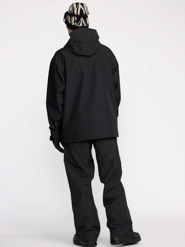 PARKA SNOW BUCKTHREEEIGHTY BLACK NEGRO HOMBRE VOLCOM - 4