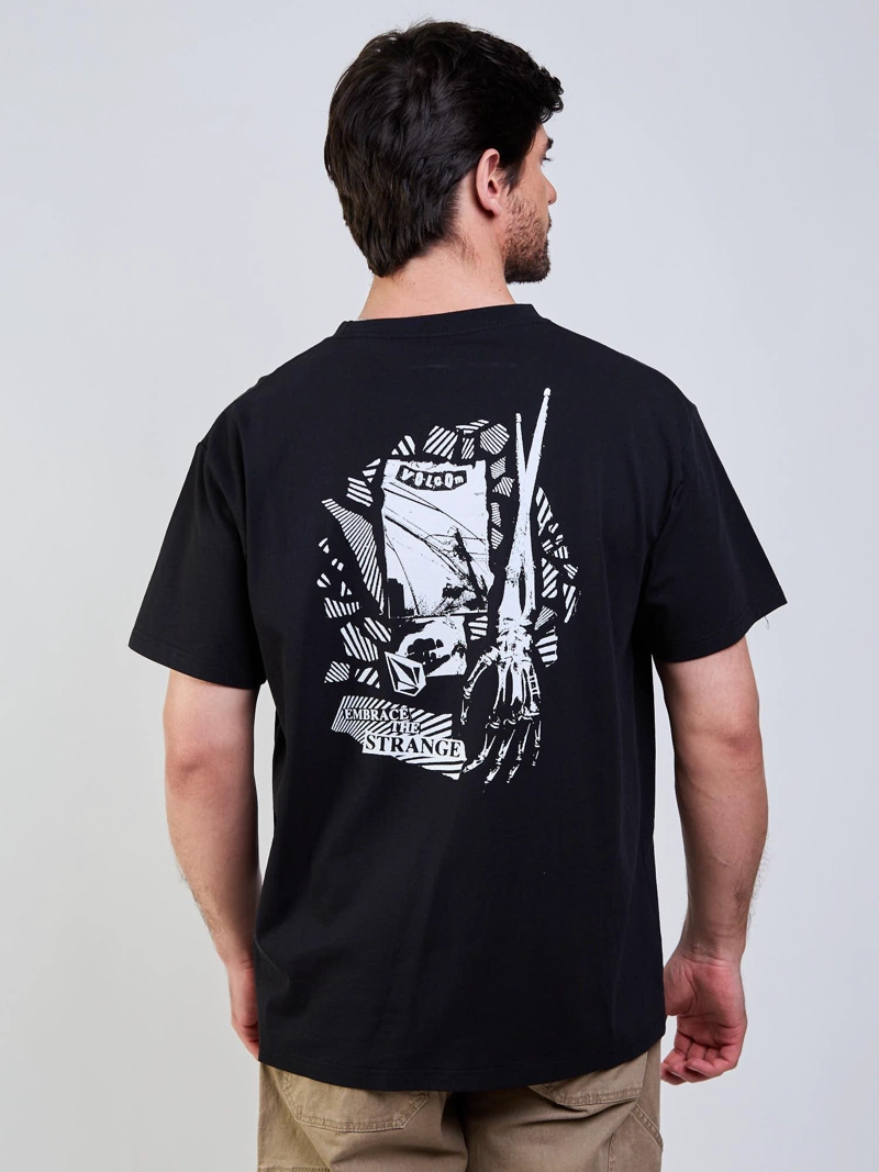 POLERA MC KUN N RIP NEGRO HOMBRE VOLCOM - 2