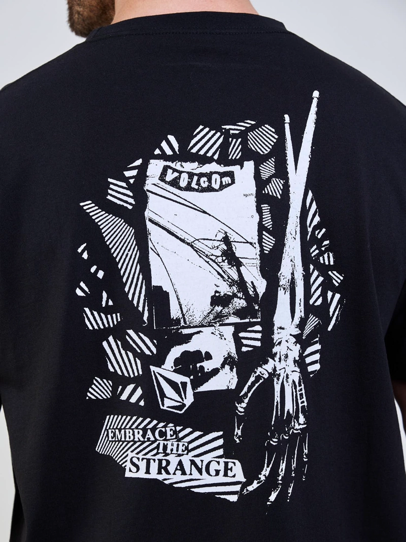 POLERA MC KUN N RIP NEGRO HOMBRE VOLCOM - 3