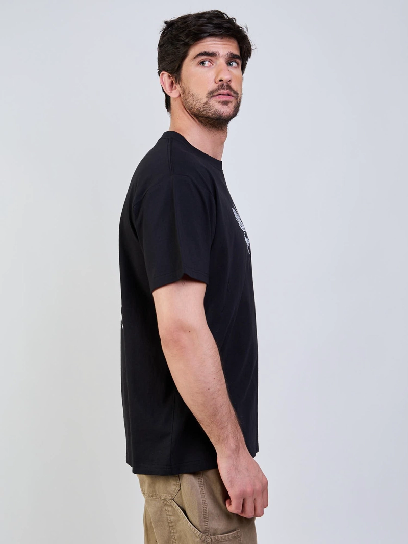 POLERA MC KUN N RIP NEGRO HOMBRE VOLCOM - 4