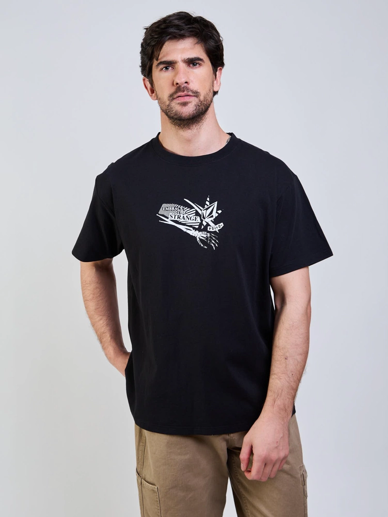 POLERA MC KUN N RIP NEGRO HOMBRE VOLCOM - 5