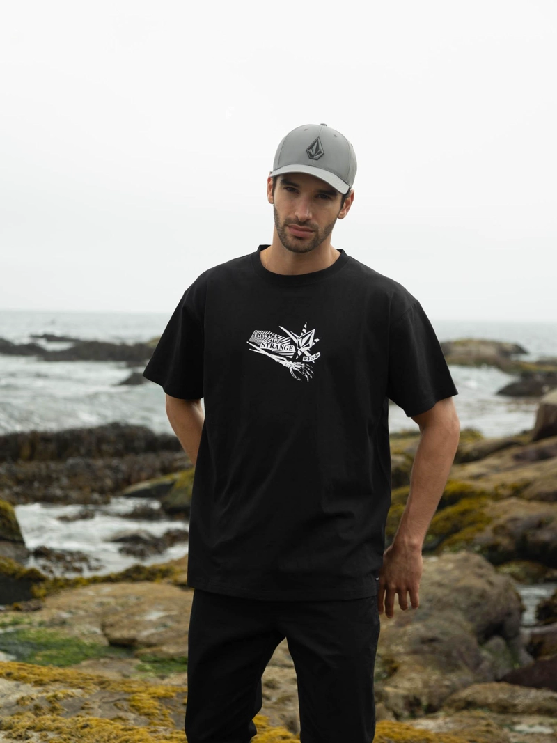 POLERA MC KUN N RIP NEGRO HOMBRE VOLCOM - 7