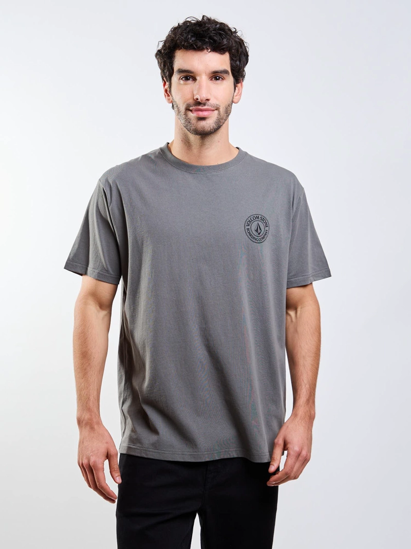 POLERA MC DRAIN YOU VERDE HOMBRE VOLCOM - 1