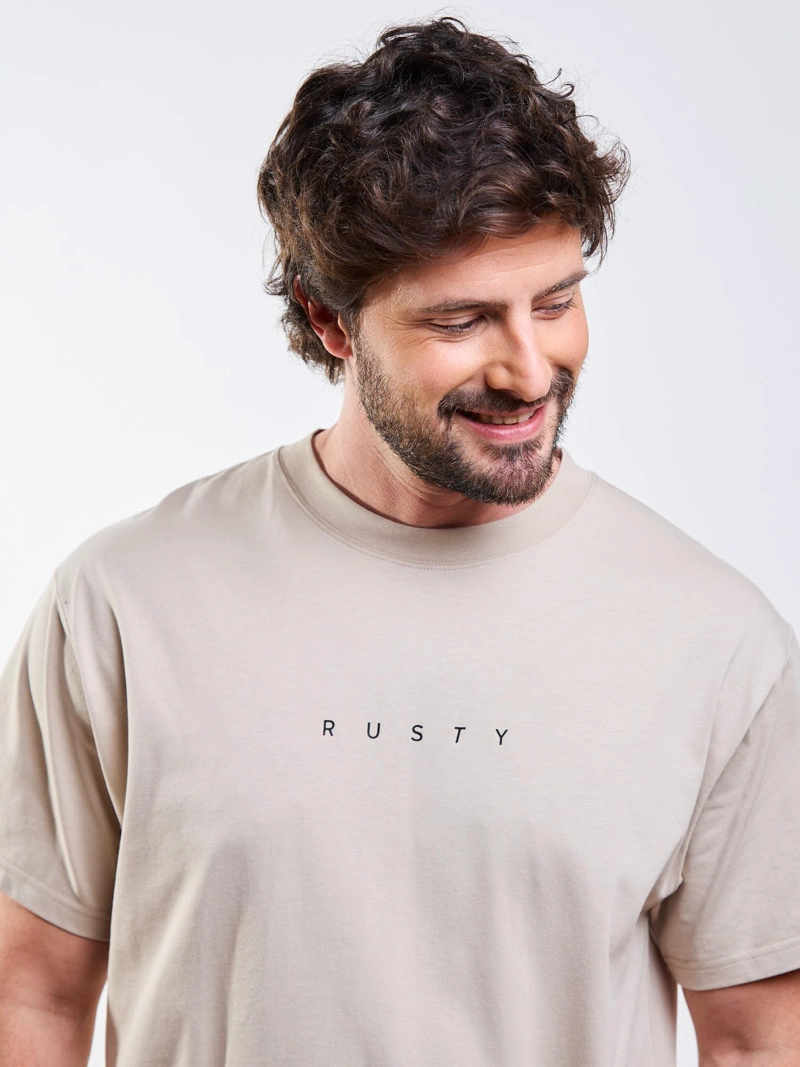 POLERA MC RUSTY.TXT BEIGE HOMBRE RUSTY - 7