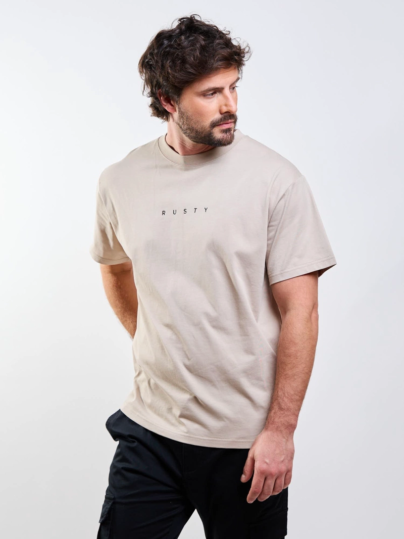 POLERA MC RUSTY.TXT BEIGE HOMBRE RUSTY - 8