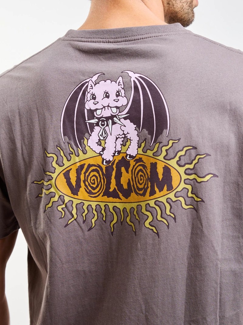 POLERA MC CIRCLE STONE CAFE  HOMBRE VOLCOM - 6
