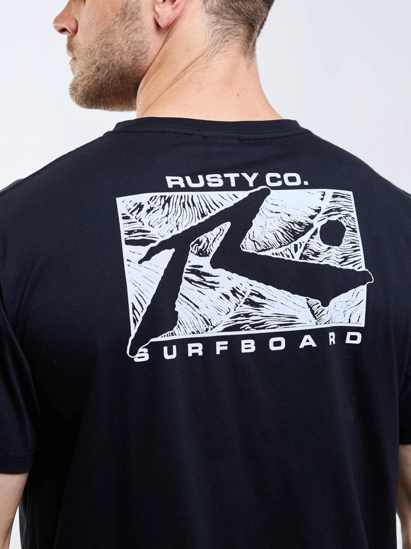 POLERA MC CYCO NATURAL CO NEGRO HOMBRE RUSTY - 4