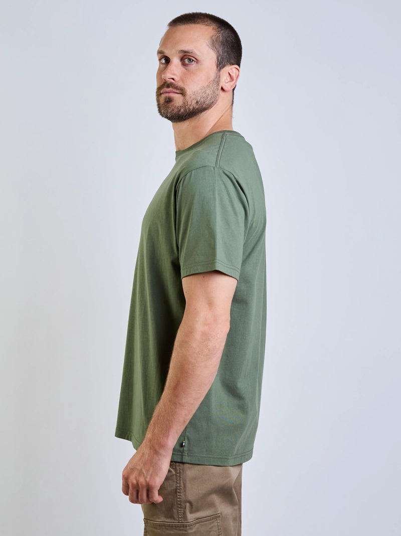 POLERA MC HALFTONE VERDE HOMBRE RUSTY - 6