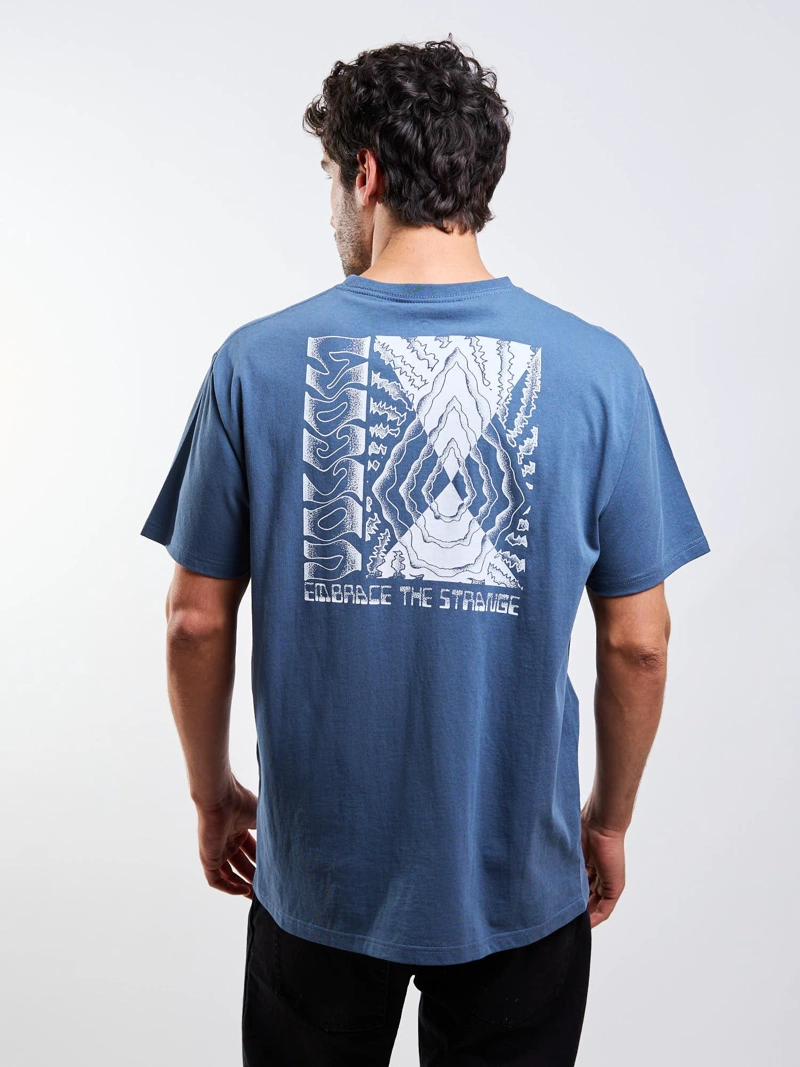 POLERA MC RADIATION AZUL HOMBRE VOLCOM - 2